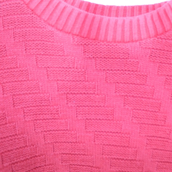 Vintage red checkered knit sweater no tags fits a size large-extra large - Picture 5 of 6